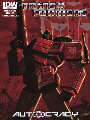 cover image of Transformers: Autocracy (2012), Issue 1